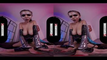 VRCosplayX.com Introduce Aysha X As Valkyrie With Thor's Hummer Dick